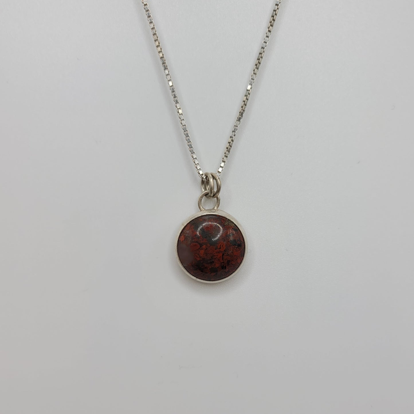 Red jasper necklace
