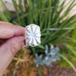 Sterling silver concho ring
