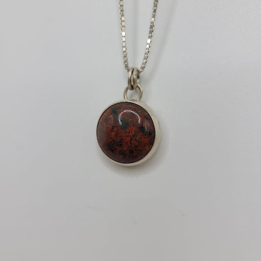 Red jasper necklace