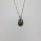 Turquoise and pyrite necklace