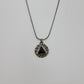 Onyx pyramid necklace