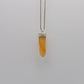 Calcite point necklace