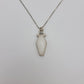 Coffin quartzite necklace