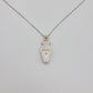 Coffin quartzite necklace