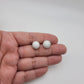 Howlite earrings