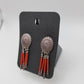 Concho earrings