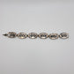 Flower link bracelet