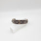 Sterling studded cuff
