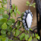 Coffin ring with flowers (made to order)